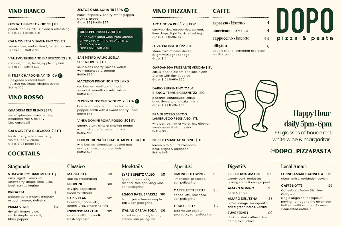 Menu Dopo Pizza & Pasta-2